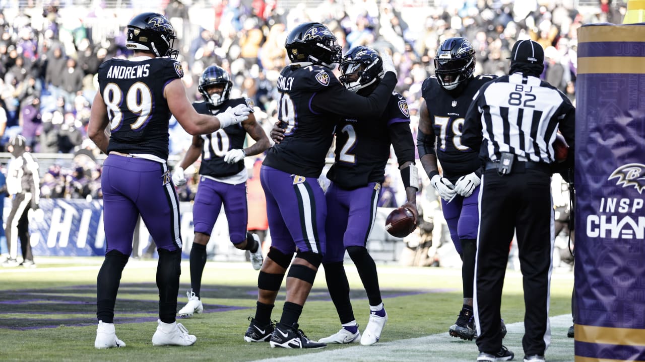 Baltimore Ravens Quarterback Tyler Huntley S Two Point Conversion Run