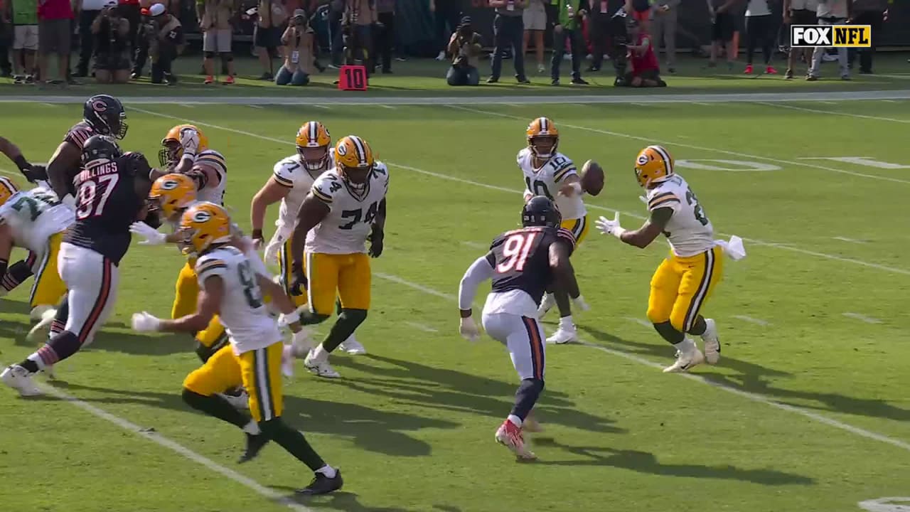 Chicago Bears Defensive End Yannick Ngakoue Detonates Green Bay Packers