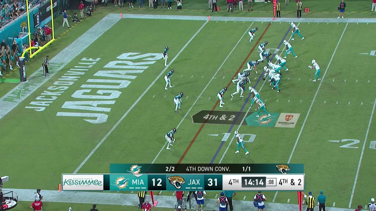 Miami Dolphins Quarterback Skylar Thompson Does It Himself On 3 Yard