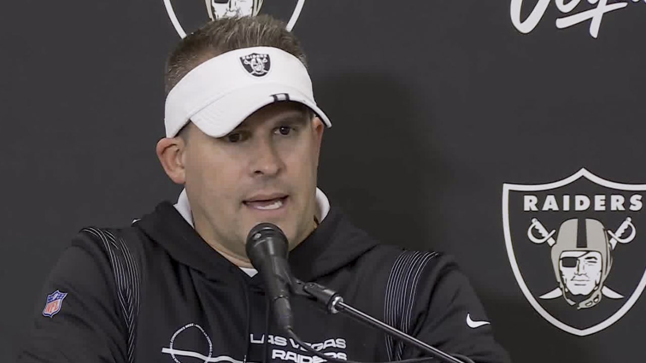 Las Vegas Raiders Head Coach Josh Mcdaniels And Raiders Quarterback