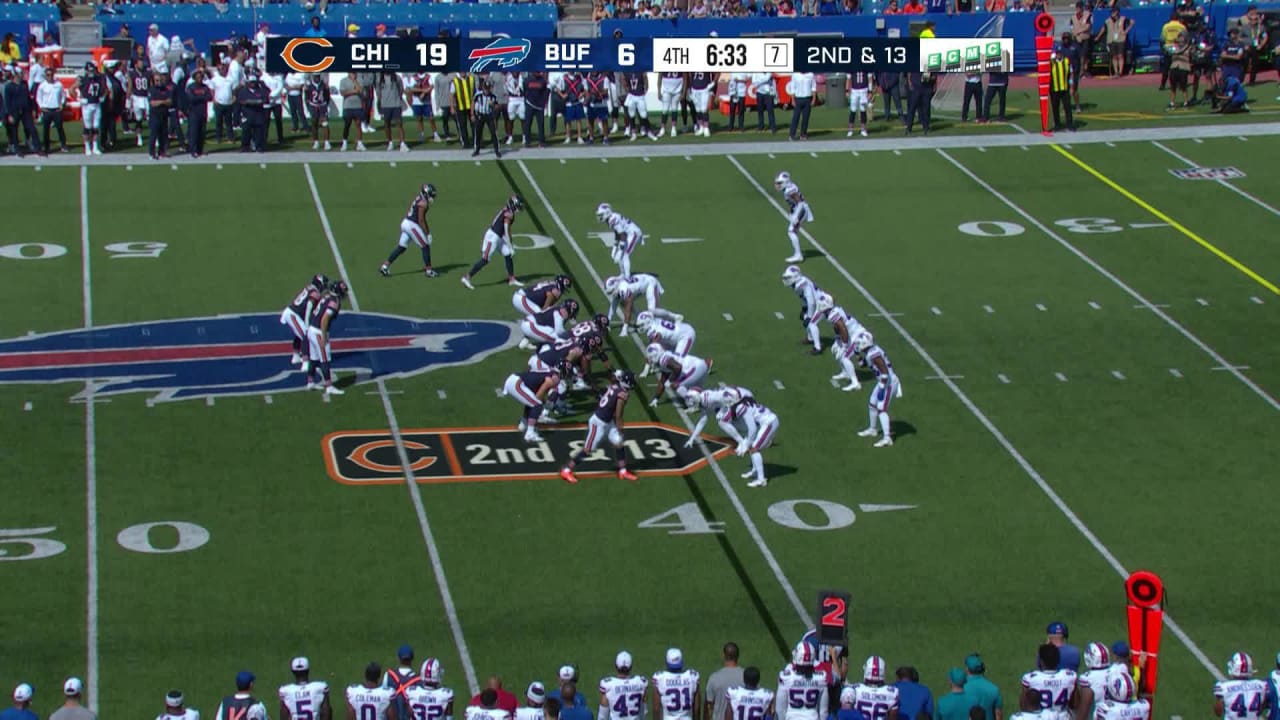 Chicago Bears Quarterback Austin Reed Dials Up Deep Shot To Wide