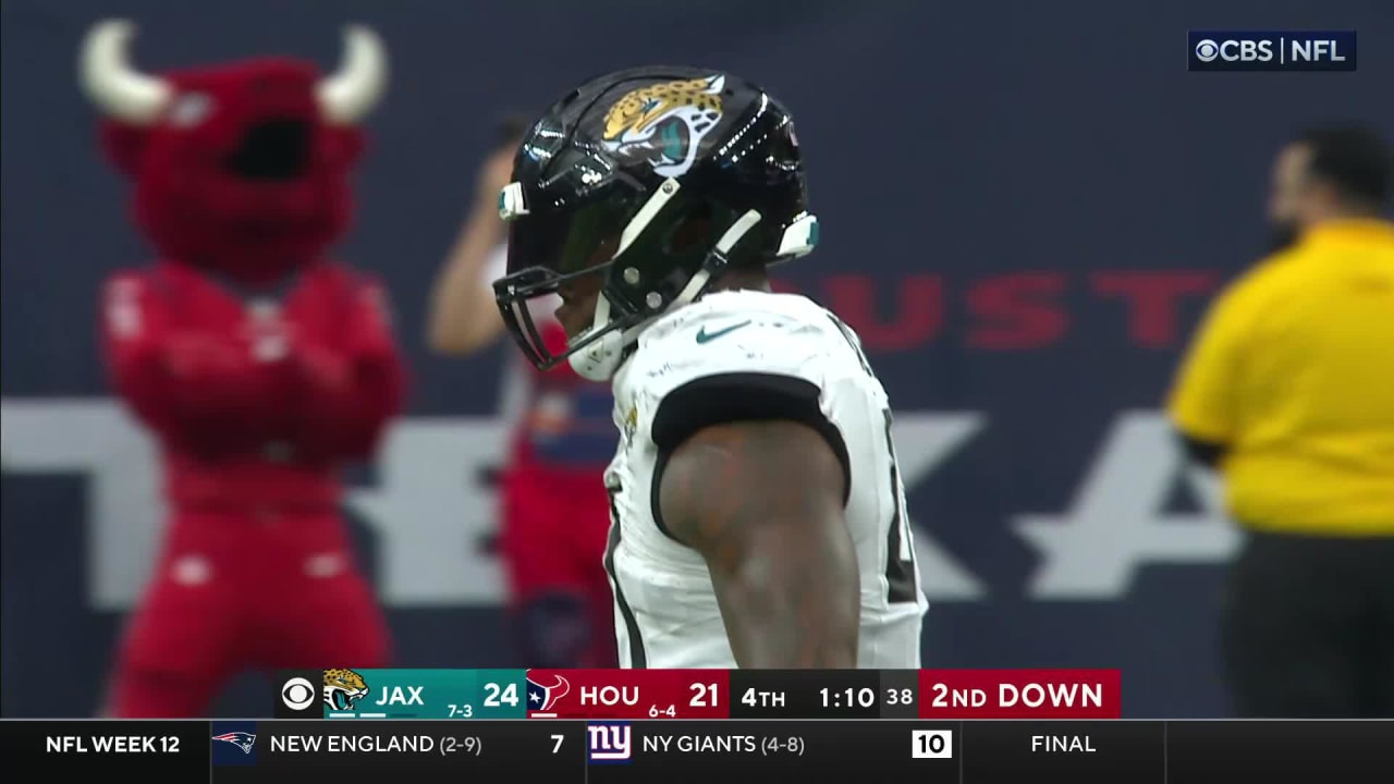 Jacksonville Jaguars Top Plays Vs Houston Texans Week 12