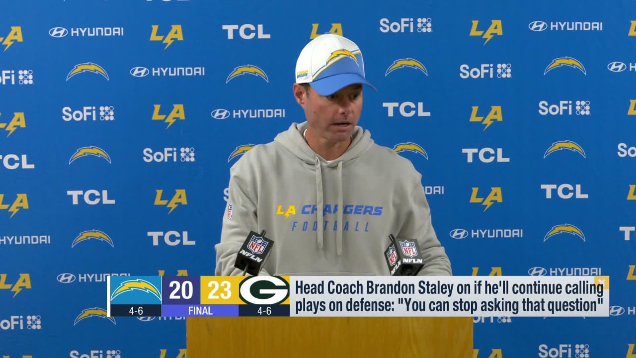 Los Angeles Chargers Head Coach Brandon Staley On If He Ll Continue