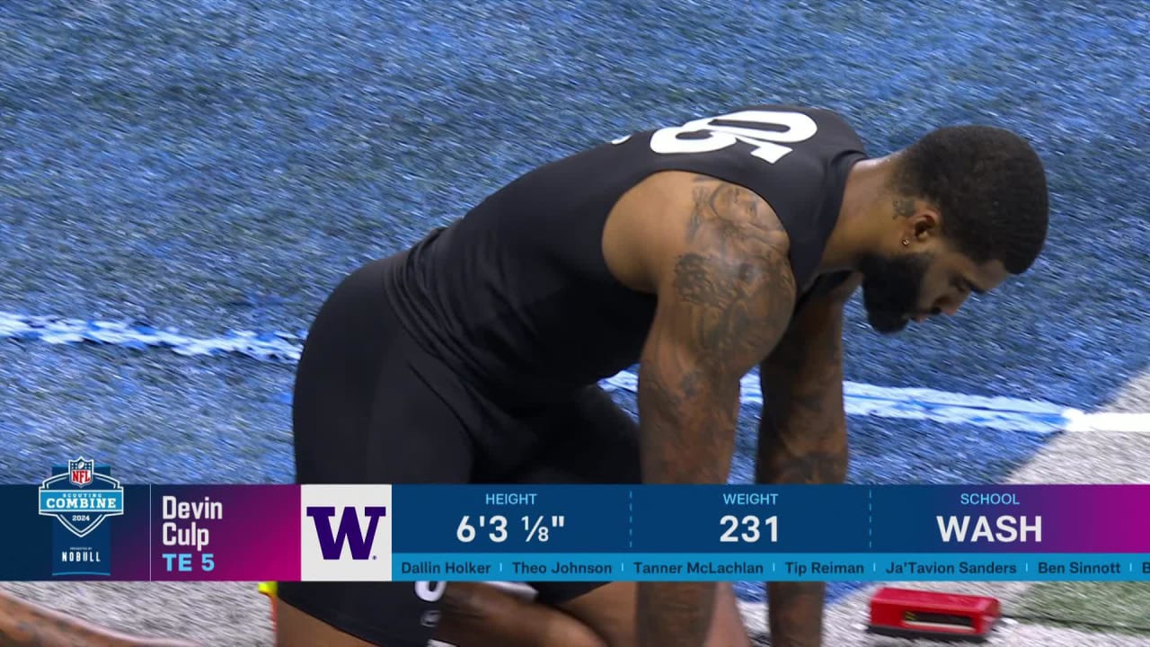 Best Of Tight Ends Workouts Nfl Scouting Combine