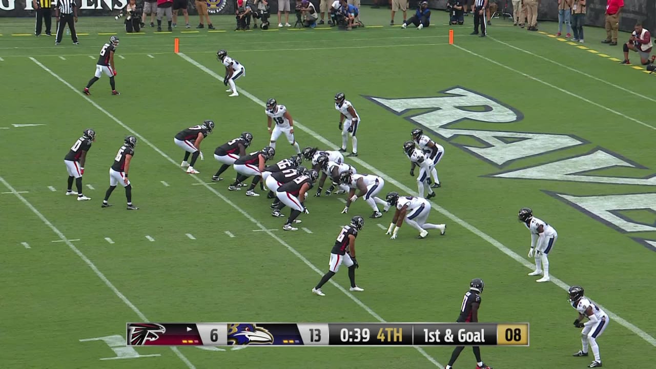 Atlanta Falcons Rookie Running Back Jase McClellan S First Preseason TD