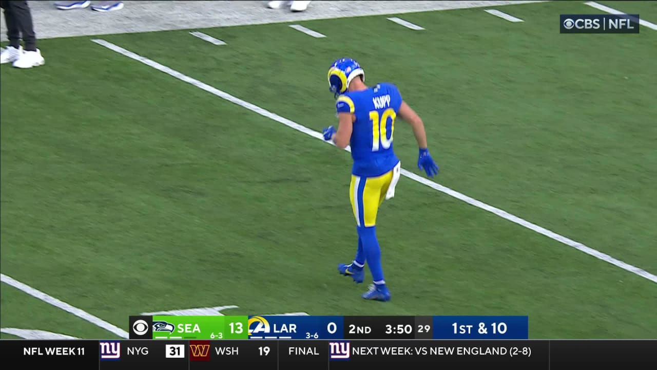 Los Angeles Rams Wide Receiver Cooper Kupp Comes Up With Apparent