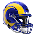Los Angeles Rams helmet
