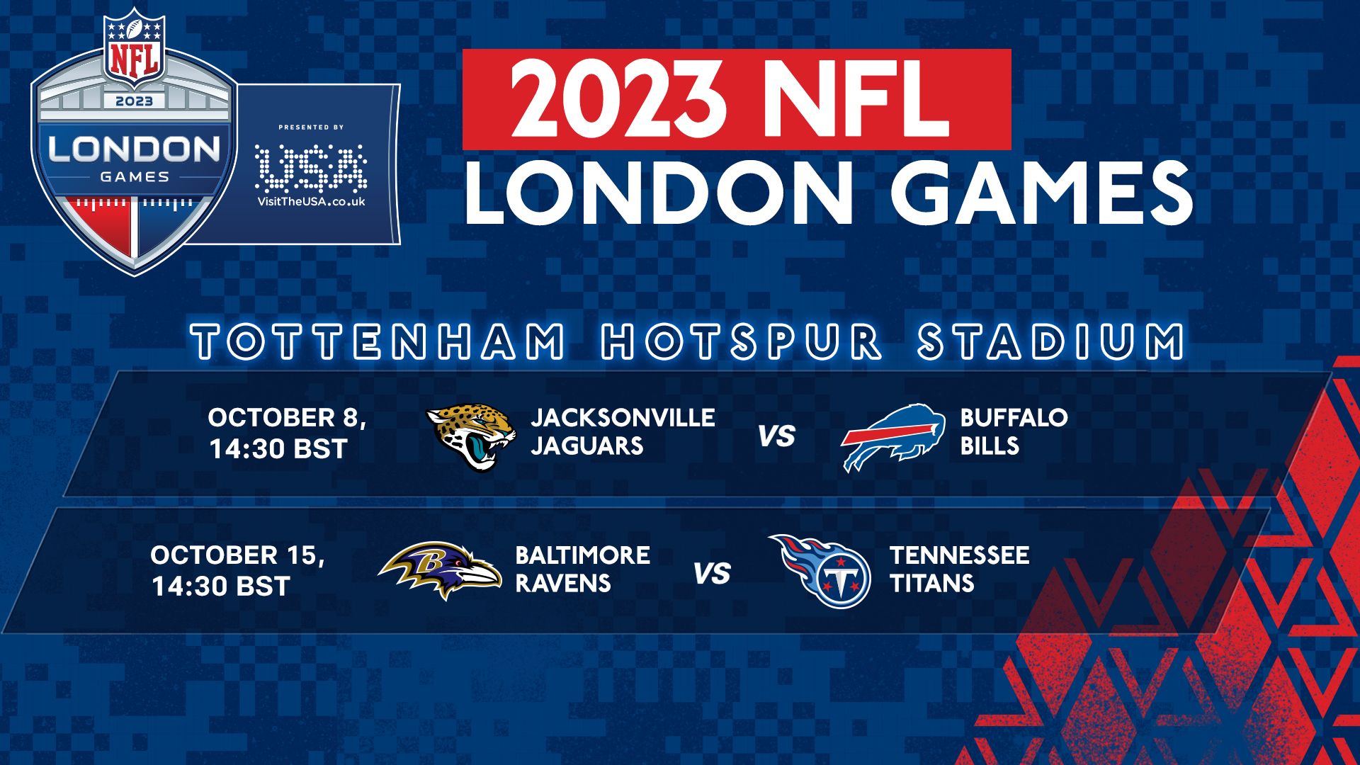 2023 NFL London Games: American Football in the UK –