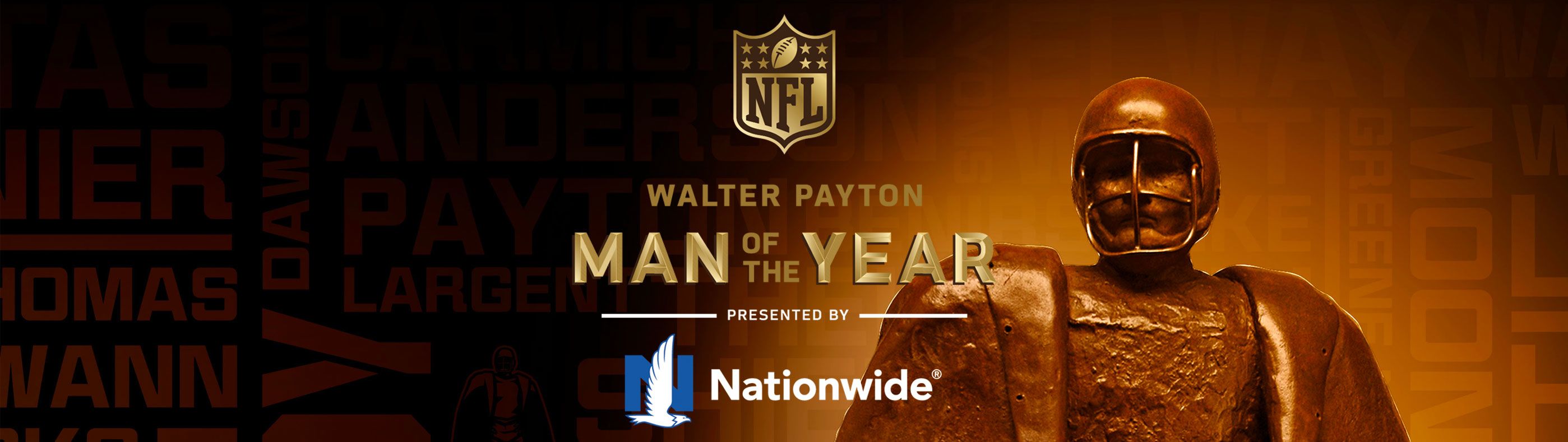 Walter Payton NFL Man of the Year Award Winners