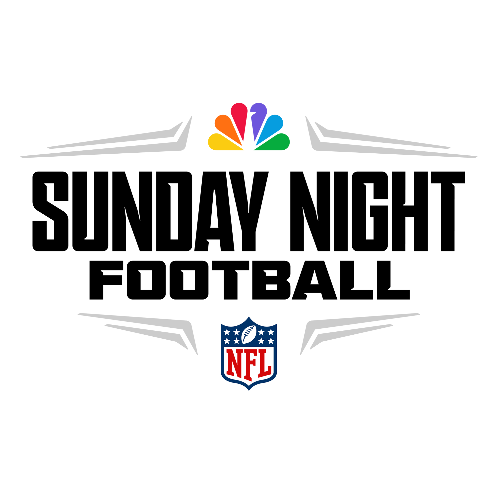 televised nfl games this sunday