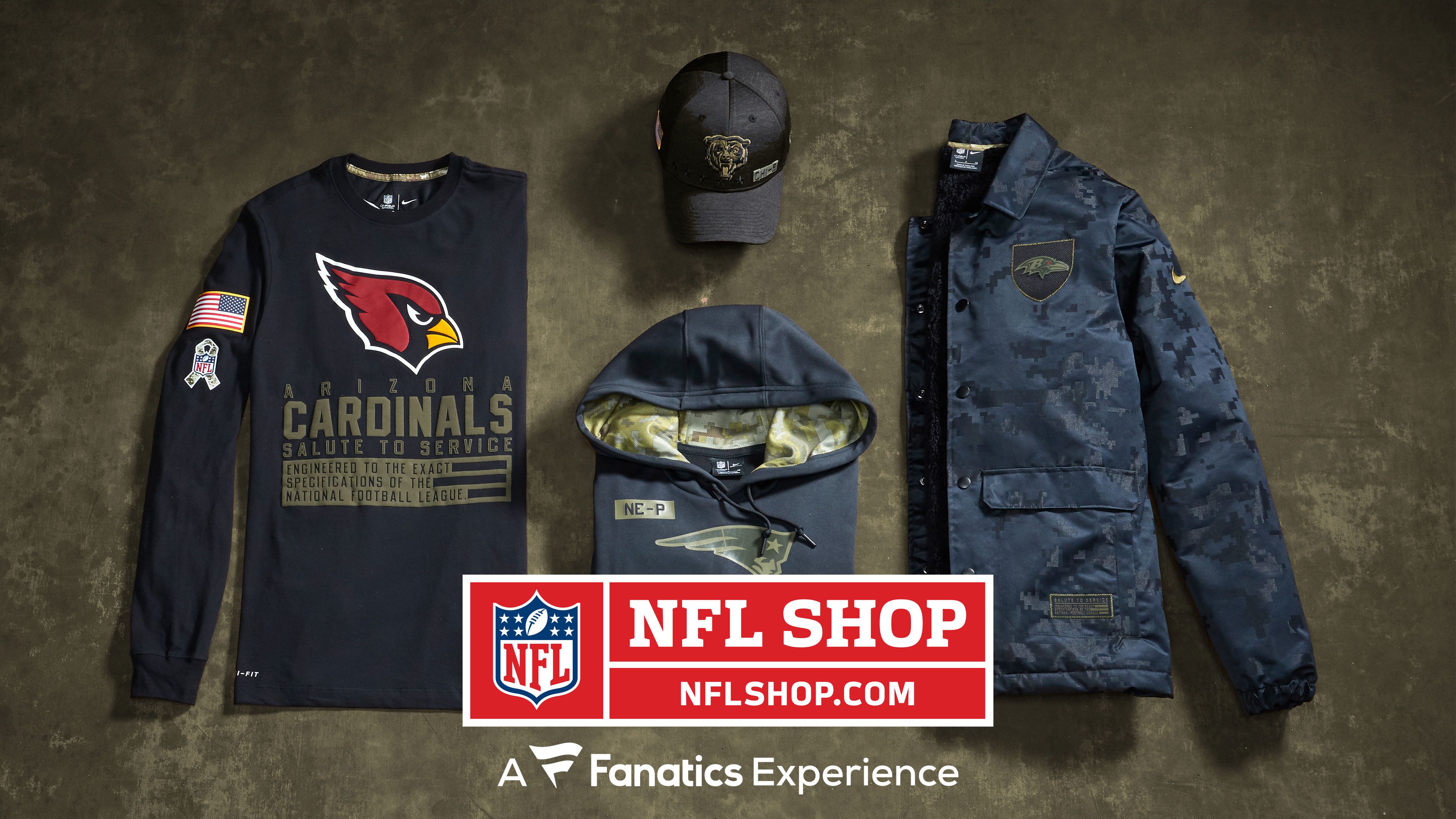 women's salute to service nfl gear