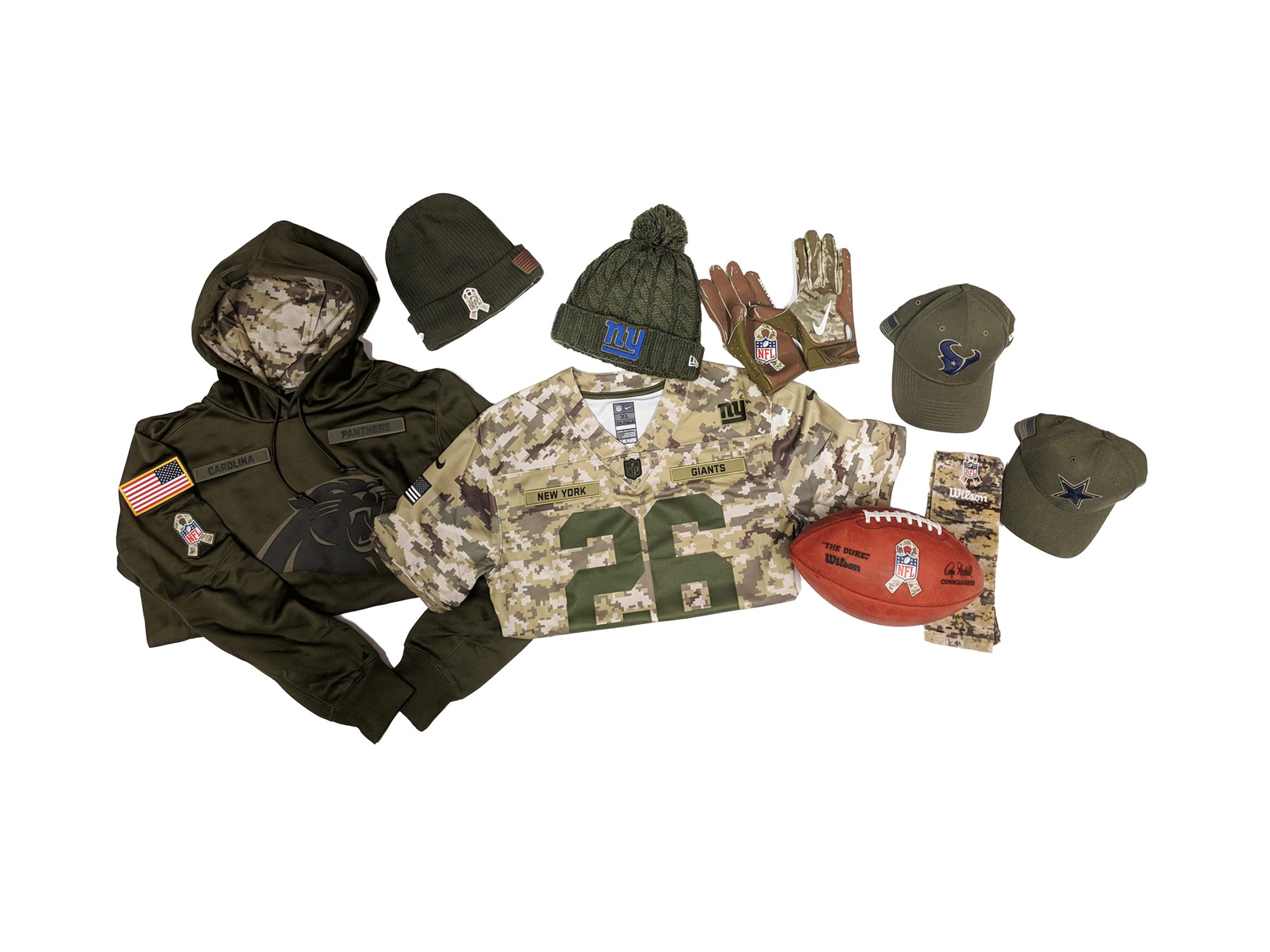 women's salute to service nfl gear