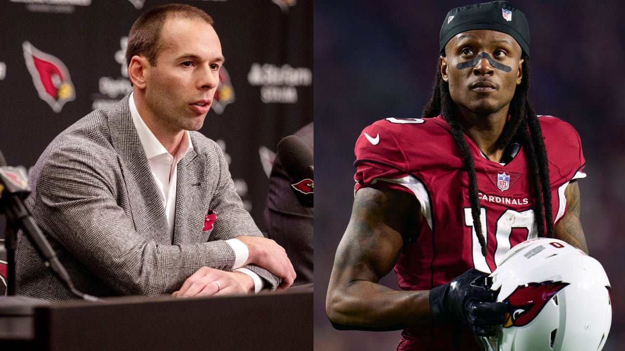 DeAndre Hopkins trade rumors: Cardinals first-year head coach addresses  star WR's status with team 