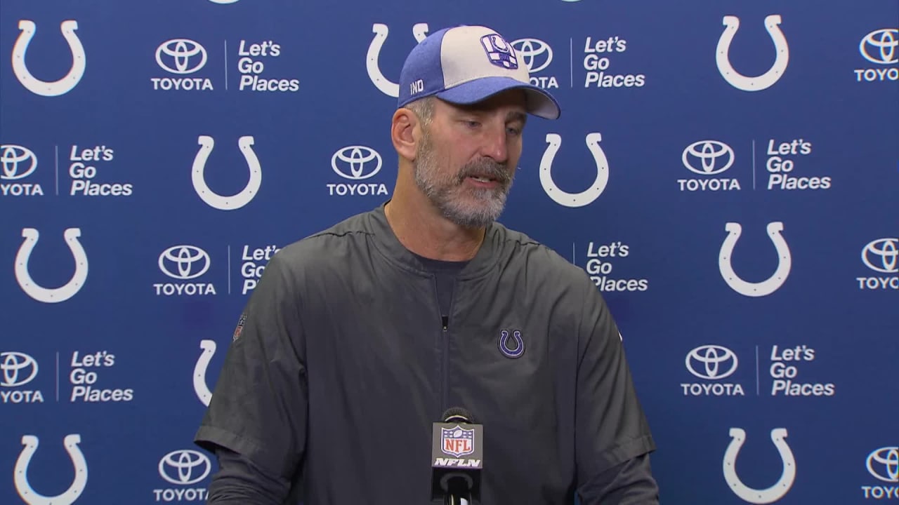 Colts postgame press conference