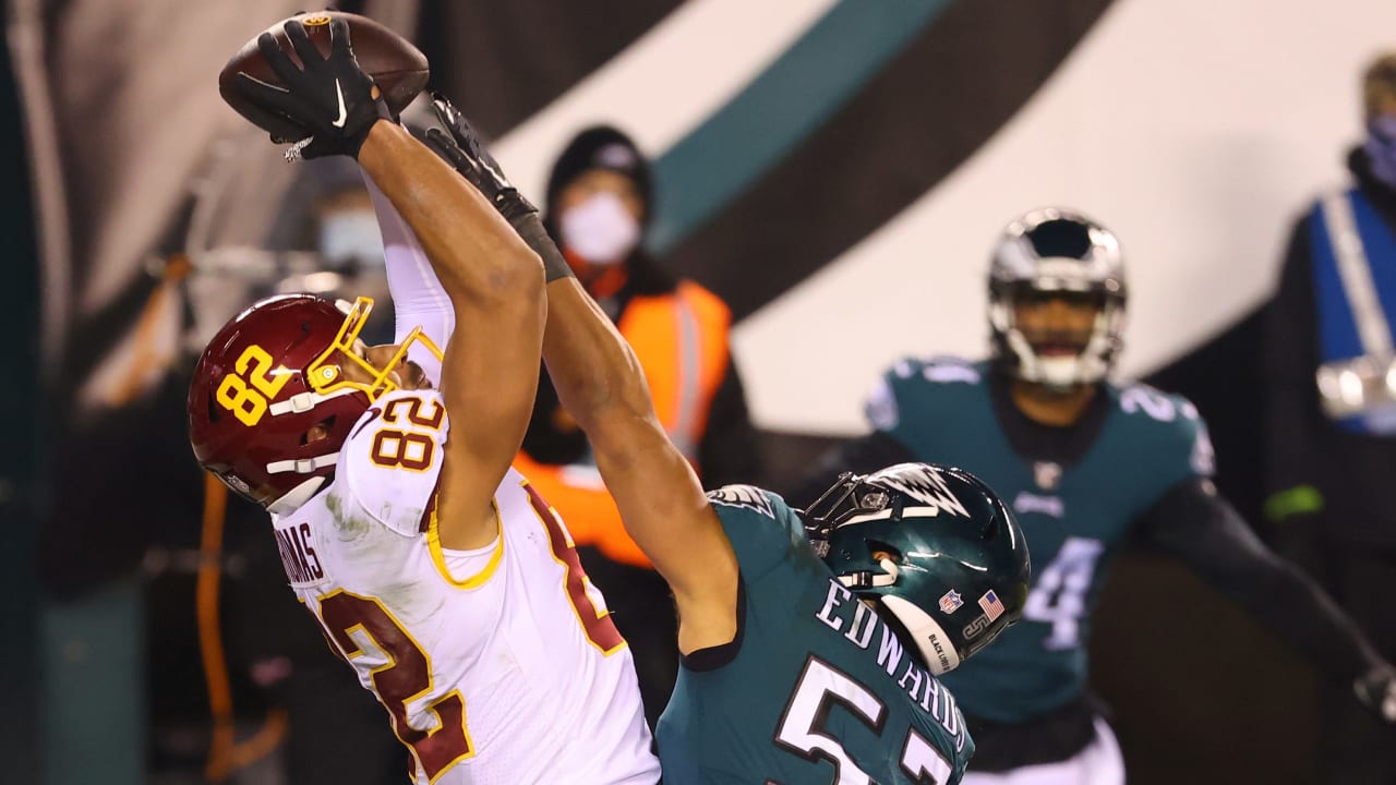 Can't-Miss Play: 6-foot-6 Washington Football Team tight end Logan Thomas  climbs major ladder for acrobatic TD