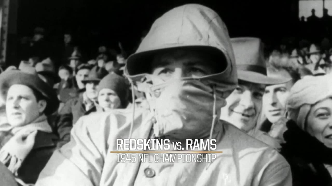 'NFL 100 Greatest' Games, No. 77 RedskinsRams 1945 NFL title duel