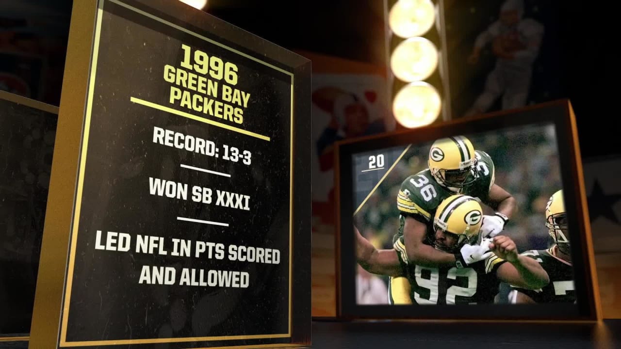 NFL 100 Greatest' Teams, No. 20: 1996 Green Bay Packers