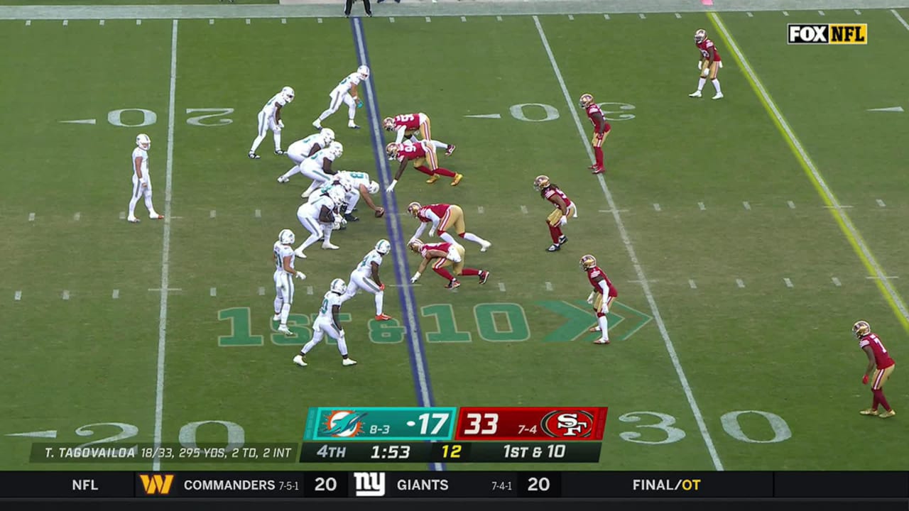 Fred Warner pinpoints why it felt like 49ers were going up against their  own offense vs. Dolphins - Dolphin Nation