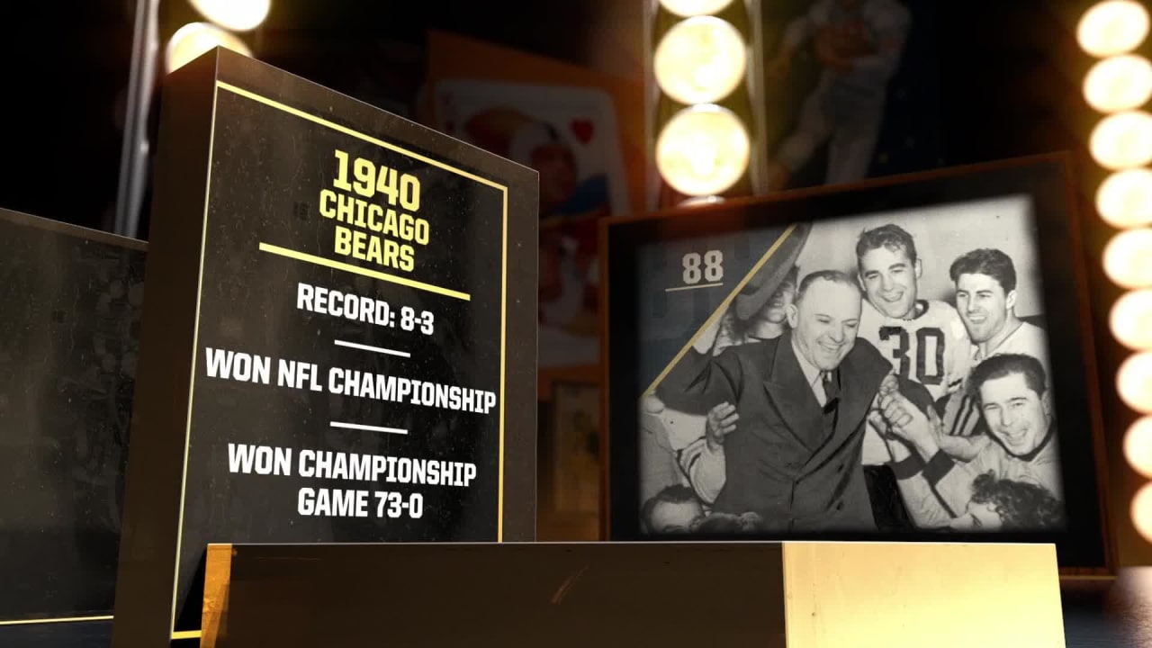  nfl 100 greatest teams no 88 1940 chicago bears