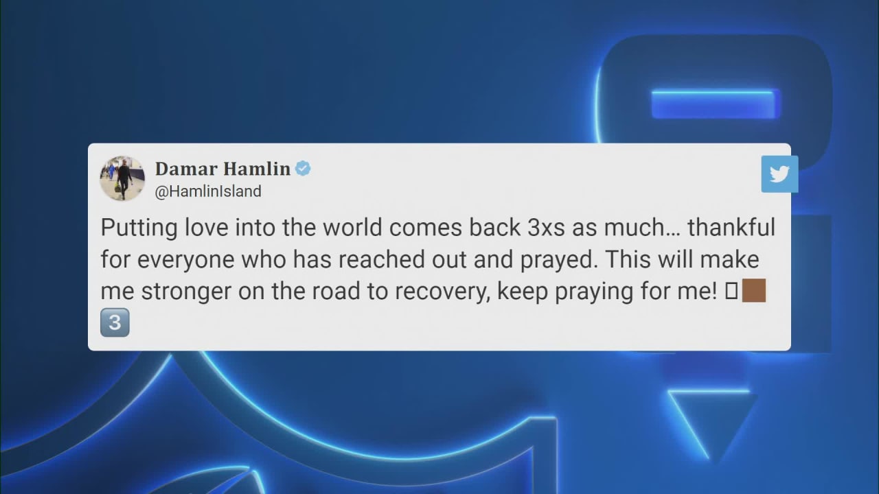 Damar Hamlin: 'This will make me stronger'