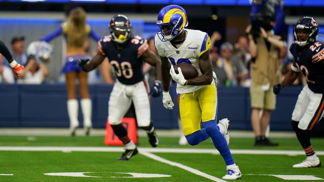 A career-high in rushing yards ✓ First - Los Angeles Rams