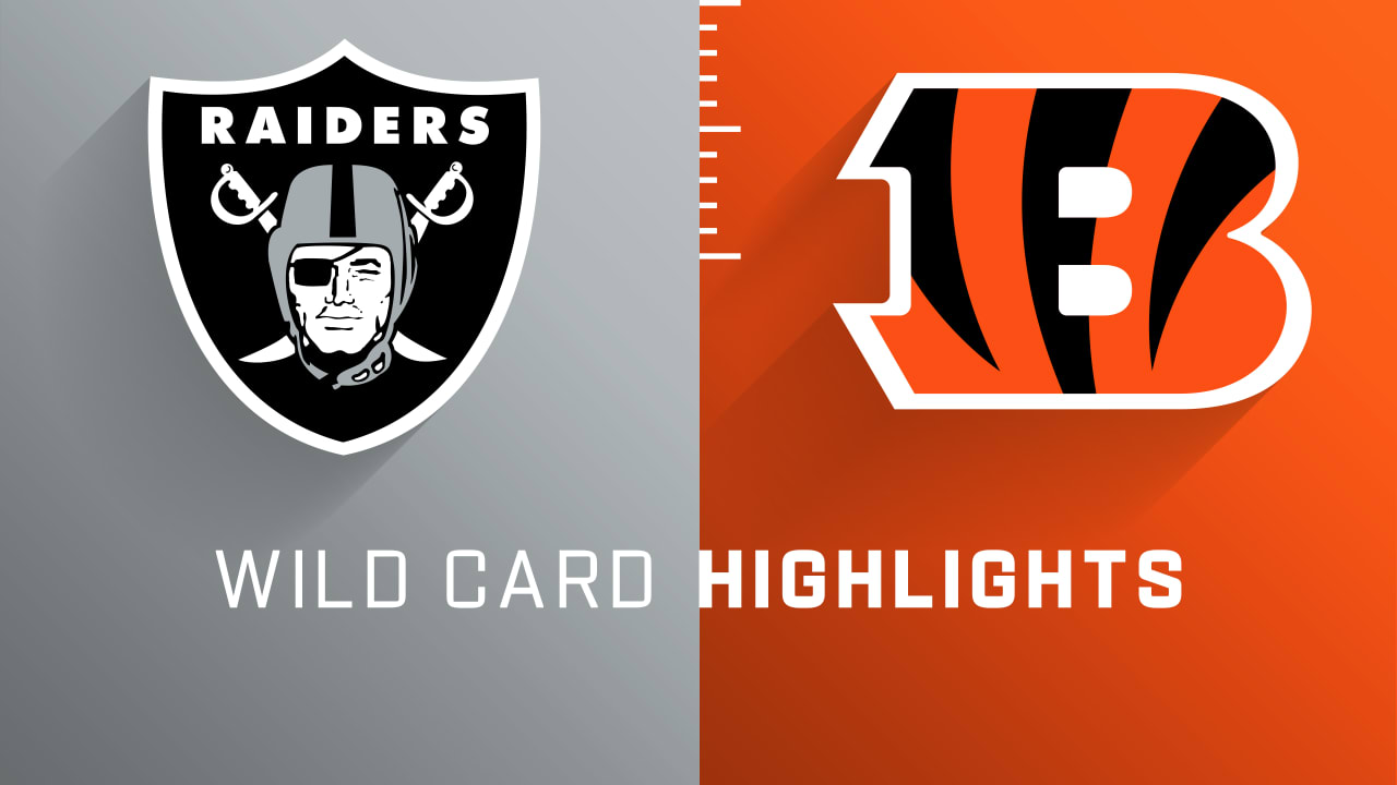 Las Vegas Raiders vs. Cincinnati Bengals highlights Super Wild Card