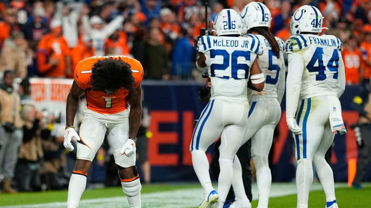 Broncos WR KJ Hamler 'could have walked in' on final play in loss to Colts