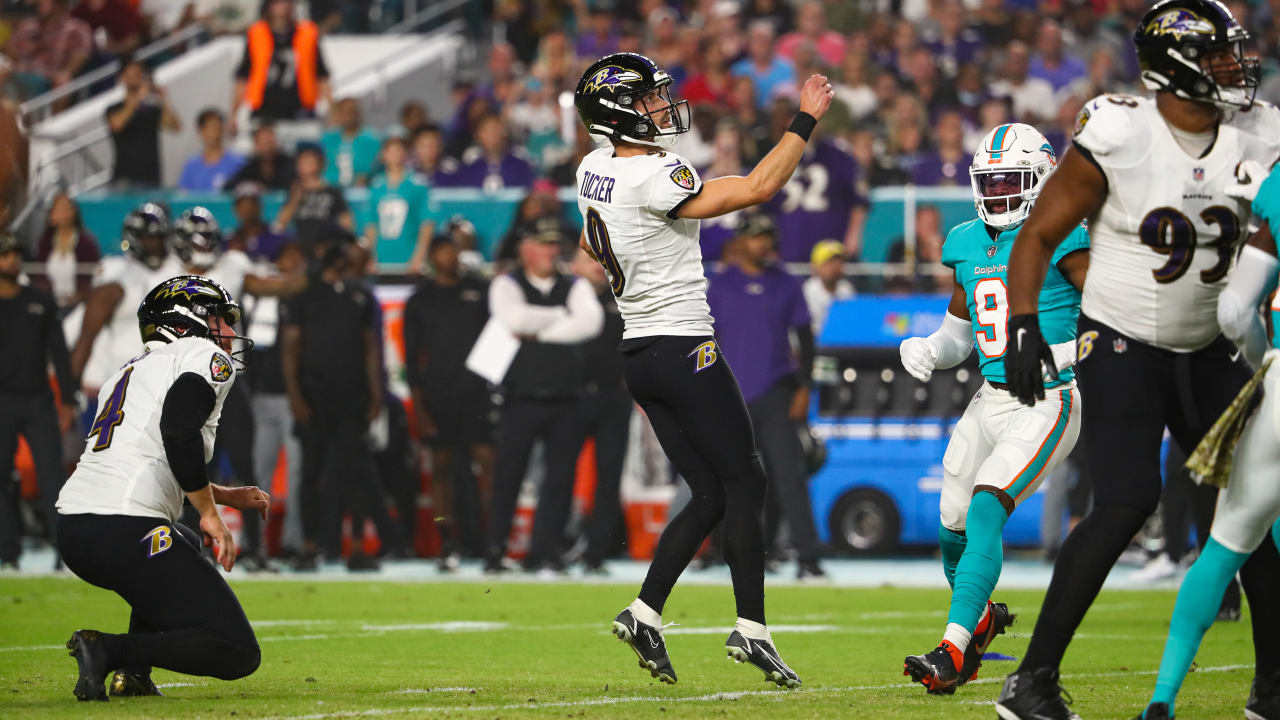 NFL playoffs 2021: Ravens kicker Justin Tucker hits upright twice