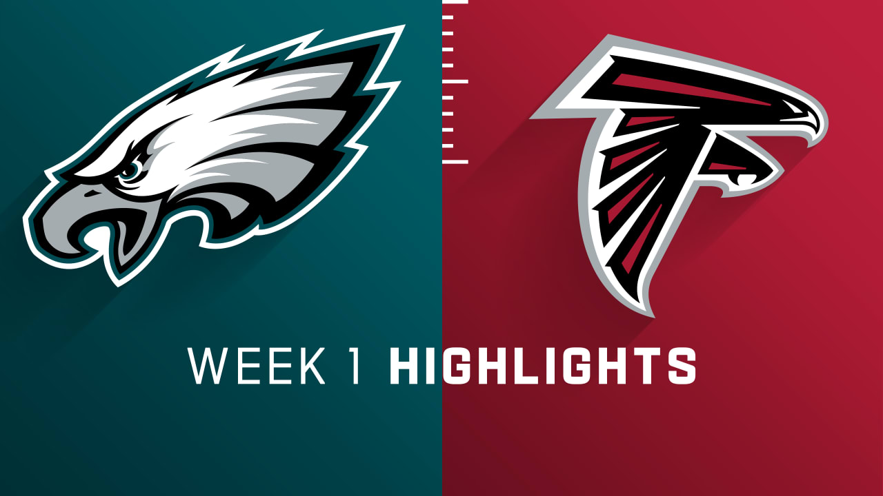 Philadelphia Eagles vs. Atlanta Falcons highlights Week 1