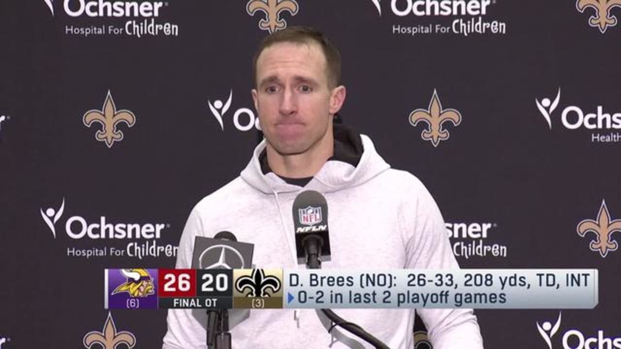 Drew Brees tries to get back on track in rare Christmas game against  Vikings on Yahoo Sports app