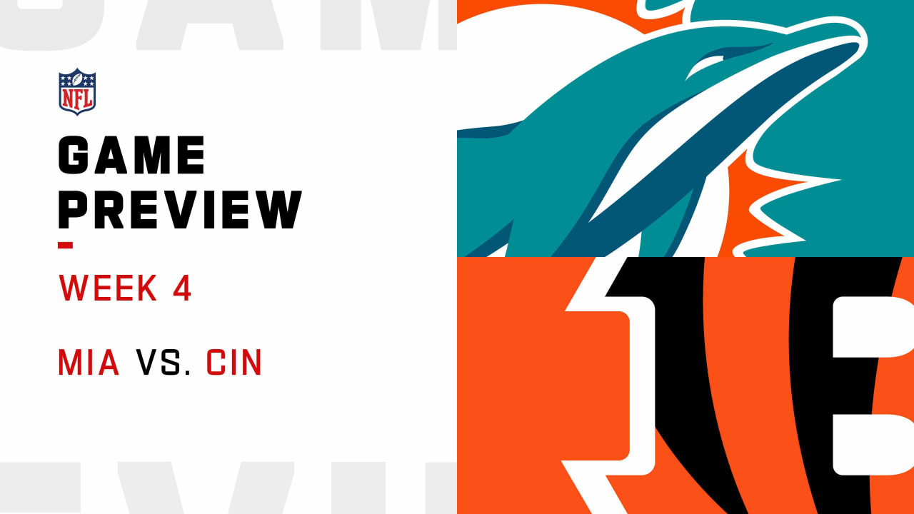 Miami Dolphins vs. Cincinnati Bengals preview