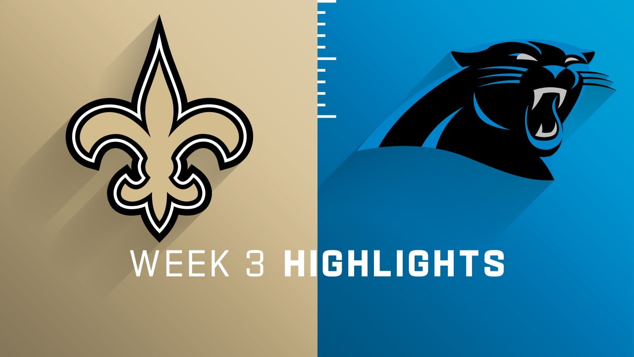 New Orleans Saints vs. Carolina Panthers highlights