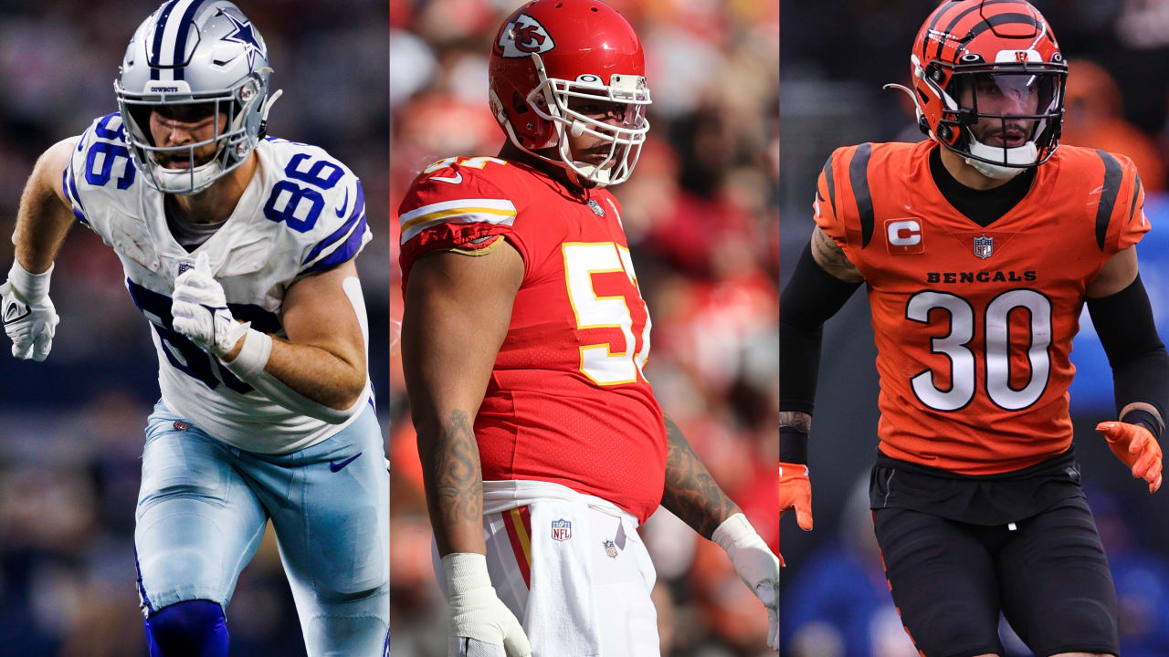 Bengals safety Jessie Bates, Chiefs OT Orlando Brown, Dolphins TE Mike  Gesicki, Cowboys TE Dalton Schultz enter last week to sign extensions