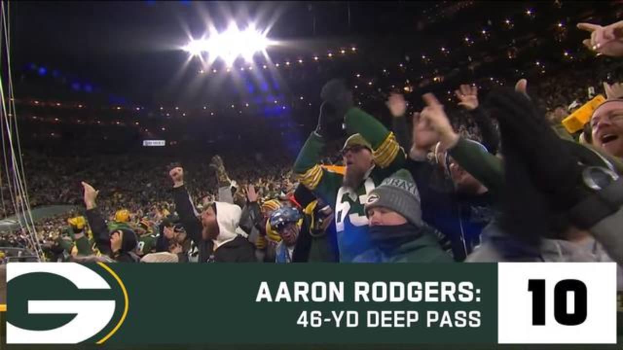 Aaron Rodgers' top 10 throws | 2019 season