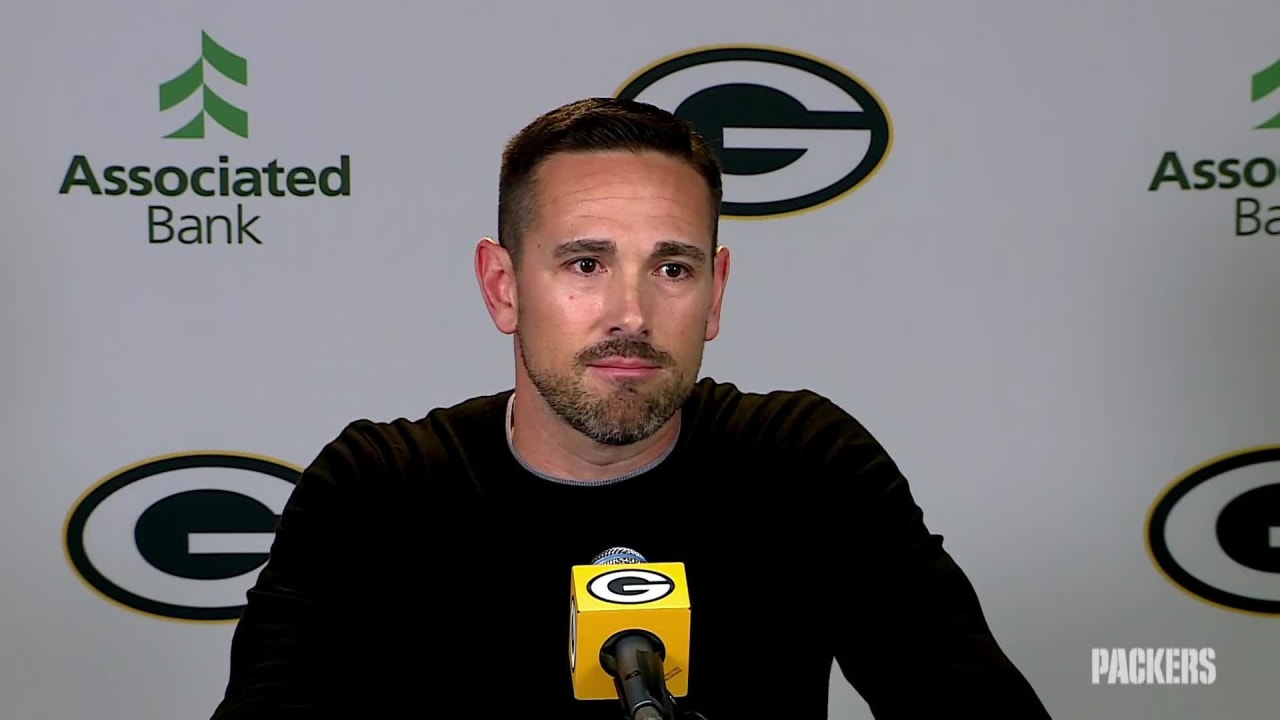 Packers' Matt LaFleur says he 'can't fathom' Aaron Rodgers not in