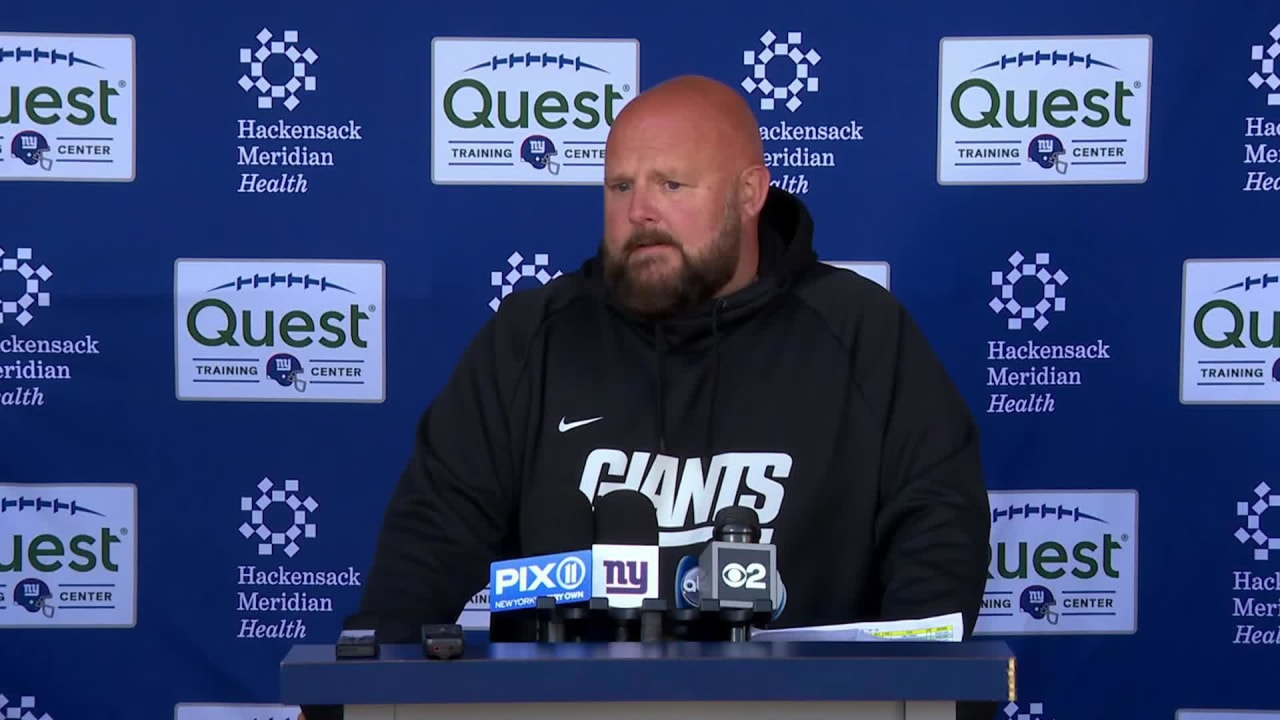 New York Giants Head Coach Brian Daboll And Darren Waller Talk About