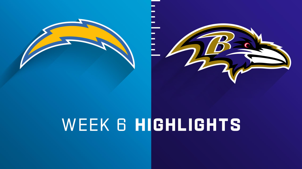 Los Angeles Chargers vs. Baltimore Ravens highlights
