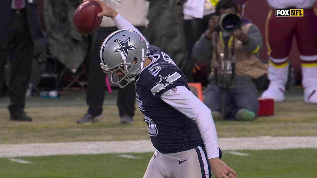 Dallas Cowboys punter Bryan Anger's dropped snap gives Washington