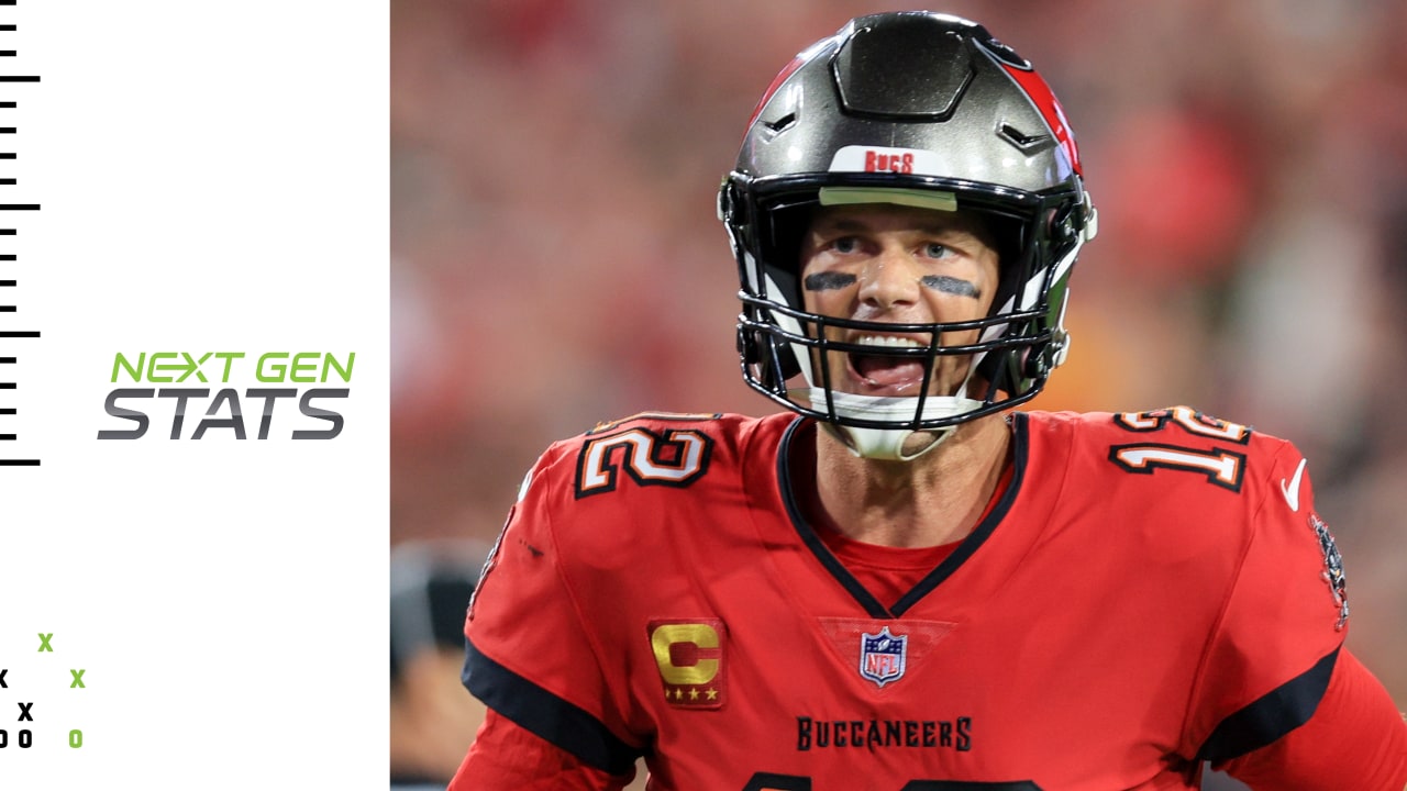 Win probabilities of Tom Brady's record 44th career fourthquarter