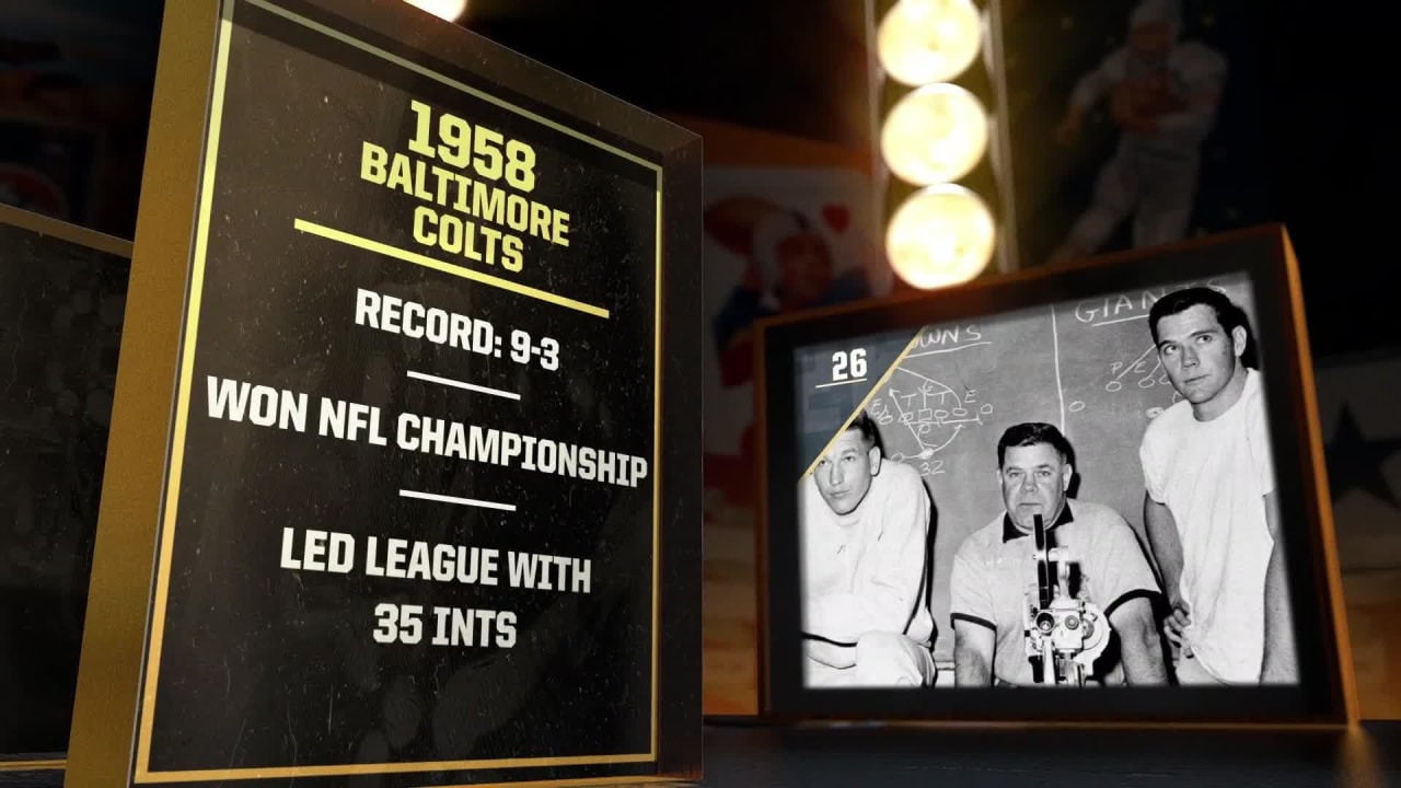 Baltimore Colts 1958 Championship  Baltimore Ravens –