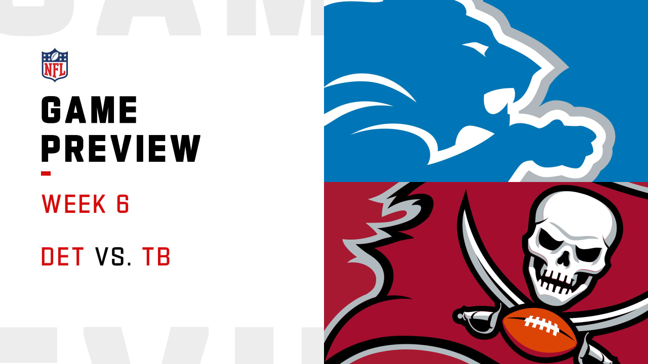 Lions vs. Buccaneers Week 6 Schedule Change: Why the NFL Moved the Game