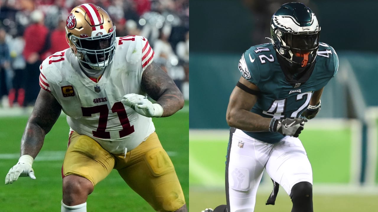 49ers OT Trent Williams, Eagles S K'Von Wallace ejected after