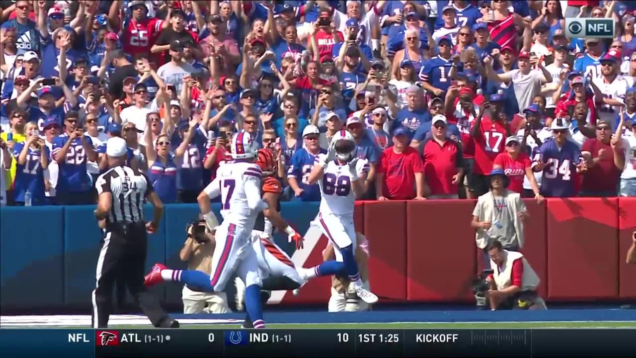 Buffalo Bills' Dawson Knox scores first touchdown since high school