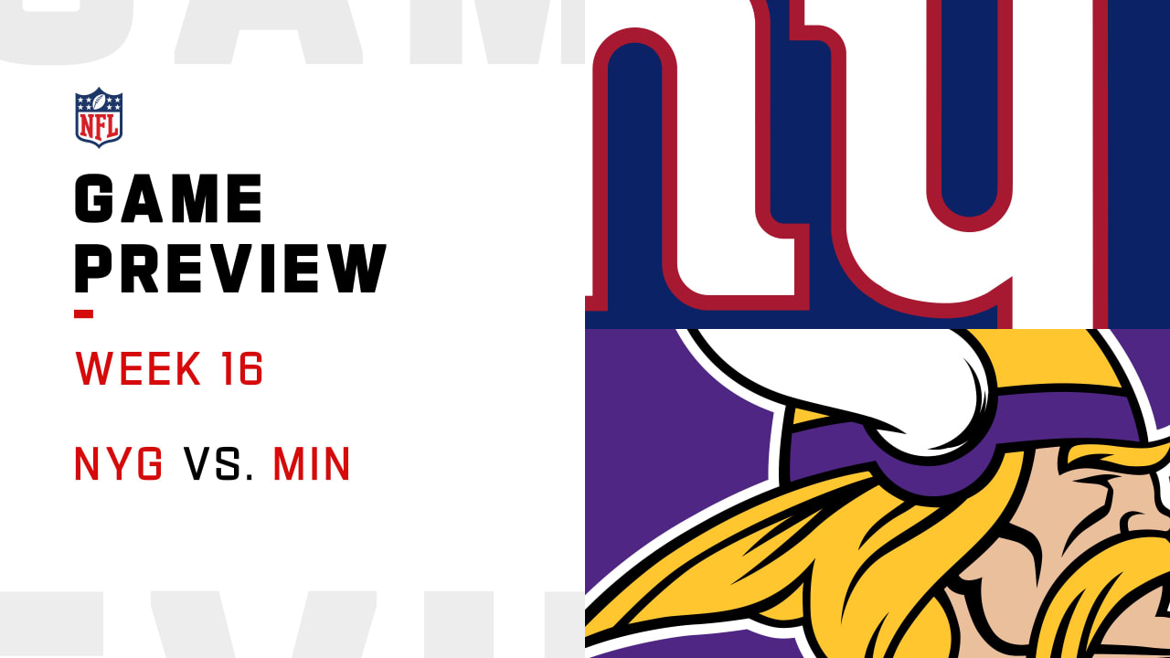 Minnesota Vikings vs. New York Giants