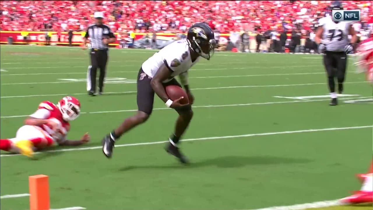Can'tMiss Play Action Jackson! Lamar's filthy openfield moves end in TD
