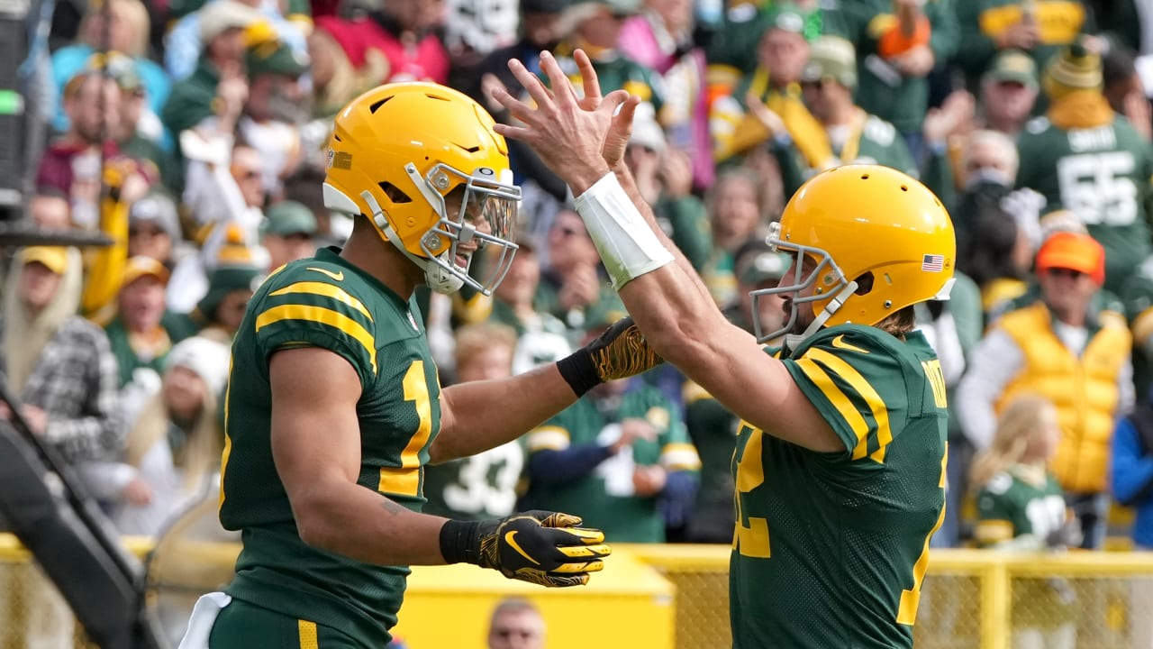 Green Bay Packers quarterback Aaron Rodgers' best throws from 3TD game