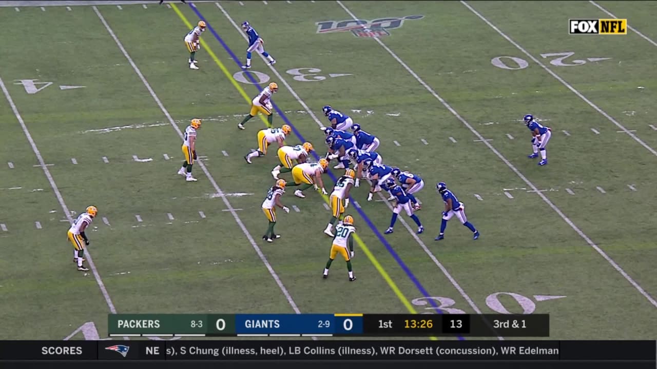 Packers vs. Giants highlights Week 13