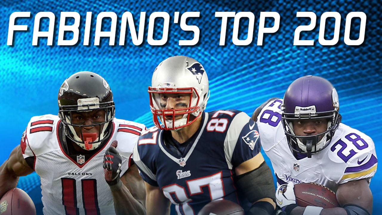 Michael Fabiano's Top 200 Fantasy Football Rankings