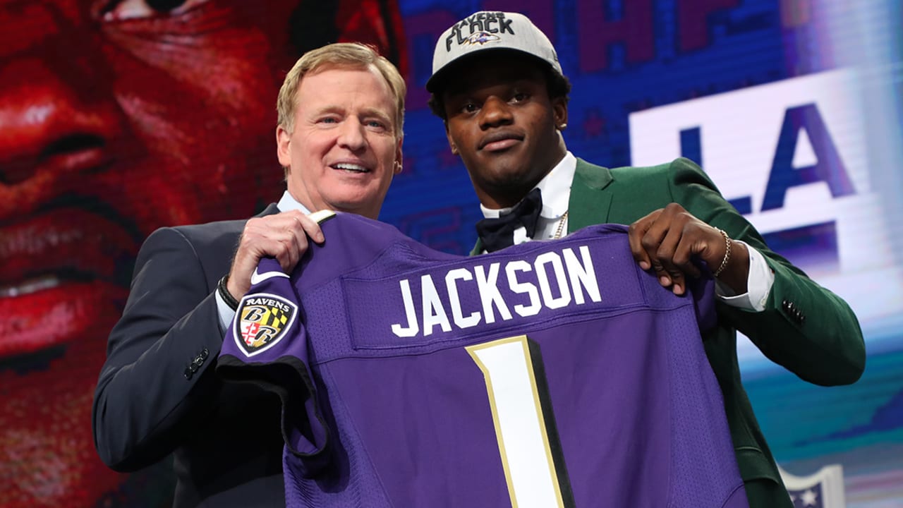 Baltimore Ravens trade back into 1st round to draft QB Lamar Jackson at No.  32 - ESPN