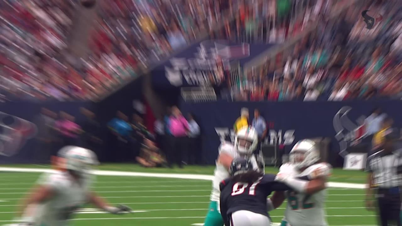 Miami Dolphins quarterback Skyler Thompson lasers 18yard TD pass to